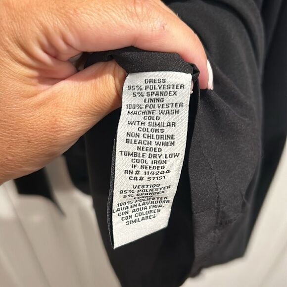 Eliza J Black Dress, Size 10 - Picture 11 of 11